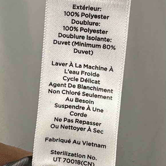 NWT Quilted Down Puffer Ombre Jacket  Size XL - Picture 12 of 12